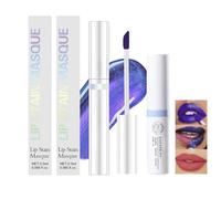 Lip Stain 2 unidades 3 en 1 lápiz labial pelable pintalabios en uno, larga duración y resistente a la transferencia, incluye bálsamo labial hidratante gratuito (02#)