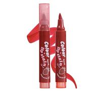 Lip Stain, Lip Marker Pen, Waterproof Highly Pigmented Tinted Long-Lasting Beauty Accessory, Smudge-Resistant Liner for Women Daily Commuting Home Travel Use, 3.5ml 1 Piece