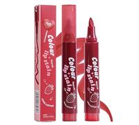 Lip Stain, Lip Marker Pen, Waterproof Highly Pigmented Tinted Long-Lasting Beauty Accessory, Smudge-Resistant Liner for Women Daily Commuting Home Travel Use, 3.5ml 1 Piece