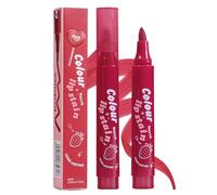 Lip Stain Marker, Matte Color, Waterproof Liner Marker, Portable Tinted Lipstick Pen, Sturdy Long Lasting Makeup Tool for All Day Wear Beauty Routines and Commuting Use