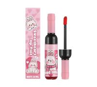 Lip Stain, Matte Gloss, Lightweight Feel Fade Resistant Wine Lipgloss Long Lasting Waterproof Wear Lipstain for Beauty Women and Girl Partiers Dating Gathering