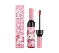 Lip Stain, Matte Gloss, Lightweight Feel Fade Resistant Wine Lipgloss Long Lasting Waterproof Wear Lipstain for Beauty Women and Girl Partiers Dating Gathering