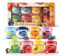 Lip Therapy 8 Piezas,Lip Balm,Hidratante Labios,Tratamiento Hidratante Para Labios Secos, Suaviza Arrugas Y Mejora La Elasticidad,HidratacióN Diaria Y ExfoliacióN Para Suaves,Nvierno