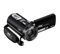 Lipa AD-C7 Videocámara 4K Ultra HD con WiFi, Sensor CMOS, 24 MP, Luz LED, Zoom Digital 120x y Óptico 10x, Conexión para Micrófono y Trípode