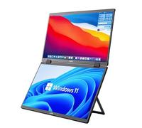 Lipa HDR-72 Monitor portátil dual Full HD - Monitor portátil - Monitor ultraancho - Monitor plegable - Pantalla externa