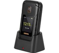 Lipa Uniwa V909T teléfono Seniors 4G / NL, DE, FR, EN menú y Manual/Batería/Cámara/con botón de Emergencia SOS/Teclas grandes/4G SIM/Estación de Acoplamiento/Sonido Fuerte/Radio FM/Bluetooth/Lámpara
