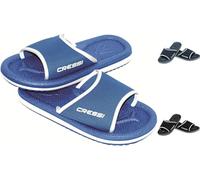 Cressi Lipari Chanclas para Playa y Piscina, Unisex, Azul/Blanco, 34 EU