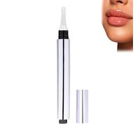 Lipbuente de tulipán GLOW, aceite labial de tulipán GLOW, Silicona Plump Stick Volumiza tus labios al instante, labios hidratantes transparentes Gloss para mujeres (Silver)