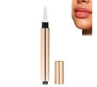 Lipbuente de tulipán GLOW, aceite labial de tulipán GLOW, Silicona Plump Stick Volumiza tus labios al instante, labios hidratantes transparentes Gloss para mujeres (Gold)