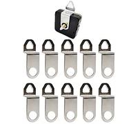 Lipfer 10 Piezas De Reemplazo De Reloj De Pared Ganchos Mecanismo De Movimiento De Reloj De Bricolaje Accesorios para Colgar De Metal