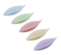 Lipfer 5 Piezas De Lanzaderas De Frivolité Agujas De Tejer Coloridas Agujas De Abalorios DIY Herramienta De Artesanía De Encaje para Tejer, Coser, Hacer Encaje, Accesorios De Arte