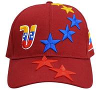 Lipfer Gorra Venezuela 7 Estrellas Conmemorativa De Los Símbolos Nacionales Venezolanos, Bandera De Venezuela
