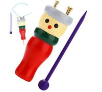 Lipfer Tejedor Francés, Carrete De Tejer, Herramienta para Tejer Muñecas De Madera, Fabricante De Tejer Muñecas, Manualidades, Tejedor De Madera con Aguja