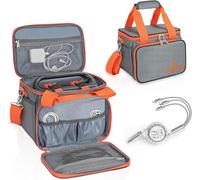 Liphontcta - Bolsa de Transporte para Viajes y Negocios Compatible con Jackery Explorer 160/240/300, ECOFLOW River Mini y Bluetti EB3A, con Bolsillos Inferiores y Frontales Impermeables y USB