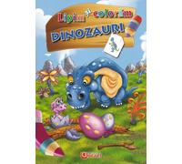 Lipim si coloram. Dinozauri