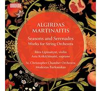 Lipinaityte/Kriksiunaite/Slipkus/Barkauskas/+ - Seasons and Serenades-Œuvres pour Orchestre À Cordes