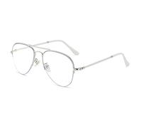 LIPIODOL Gafas de Bloqueo de Luz Azul Redondas Gafas con Filtro de luz Azul Metal Estilo Retro Blue Light Blocking Glasses, Gafas para Ordenador Gaming PC