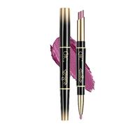 Lipliner Lipstick De Doble Cabeza Lipliner 2 En 1 Mate Mate Superficie Impermeal Al Agua, No Se Desvanece, No LáPiz Labial Taza De Larga DuracióN Labial Color Maquillaje LíQuido