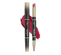 Lipliner Lipstick De Doble Cabeza Lipliner 2 En 1 Mate Mate Superficie Impermeal Al Agua, No Se Desvanece, No LáPiz Labial Taza De Larga DuracióN Labial Color Maquillaje LíQuido
