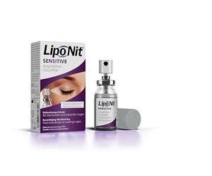 Lipo Nit Spray de ojos Sensitive para el cuidado de ojos secos, con dexpantenol, 10 ml