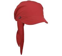 LIPODO Bandana con Visera Mujer - Made in Italy gorra de sol verano algodón primavera/verano - talla única rojo