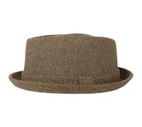 LIPODO Diamond Crown Sombrero Pork pie Espiga Multicolor con Banda de Tela Unisex Todo el ano