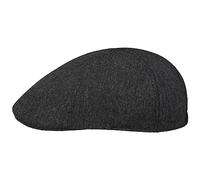 LIPODO Gorra 6 Panel Melange Hombre - Gorro Ivy con Visera, Forro, Forro Invierno otoño/Invierno - M (57-58 cm) Gris