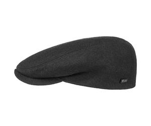 LIPODO Gorra Gatsby Sport Negro 60 cm | Gorra de Corte Plano para Mujeres y Hombres | Gorra Tipo Boina | Gorra Deportiva para Entretiempo e Invierno