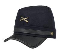 LIPODO Gorra Nordista Mujer/Hombre - Made in Italy Newsboy USA con Visera, Visera Otoño Primavera Invierno Verano Verano/Invierno - L (58-59 cm) Azul