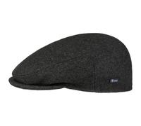 LIPODO Inglese Classic Flat Cap Made in Italy Unicolor Wool Men Women Autumn Winter