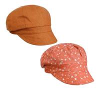 LIPODO Millefleurs Gorra Newsboy Reversible Lino Algodon Mujer Primavera Verano