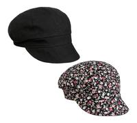 LIPODO Millefleurs Gorra Newsboy Reversible Lino Algodon Mujer Primavera Verano
