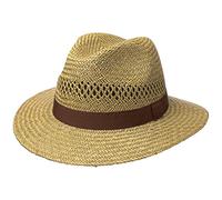 LIPODO Traveller de Paja Classic Sombrero de hombretraveller (Natural) S 54-55 cm