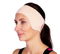 LIPOELASTIC PU 03 - Banda de compresión unisex postoperatoria, diadema de otoplastia de cierre automático, vendaje reconfortante (natural, XL)