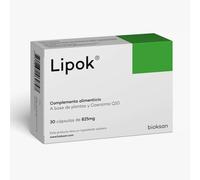 Bioksan Complemento Lipok – Ayuda a controlar el colesterol de forma natural, 30 cápsulas