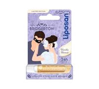 Liposan Bridgerton Edición Limitada Vanilla Biscuit - Bálsamo Labial Hidratante - Cacao de Labios con 24h de Hidratación - Aroma a Vainilla - Sutil Brillo de Labios - Todo Tipo de Piel - 4,8 g