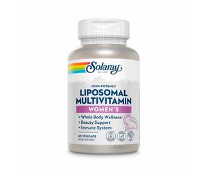 Liposomal Multivitamin Womens 60 cápsulas Solaray - multivitamínico para mujer