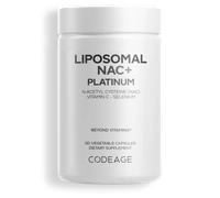 liposomal nac+ platinum - 120 cápsulas vegetales - codeage