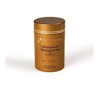 Liposomal Quercetin - Goldman Laboratories - 30 cápsulas vegetales con vitamina C - Antioxidante - Antiinflamación - Inmunidad