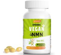 Liposomal Vegan NMN 500mg, Apto para Veganos y Vegetarianos (60 Unidad (Paquete de 1))