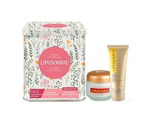 Liposomial-Tanit-Lotalia Crema Antienvejecimiento - 50Ml + Regalo Sérum Concentrado - 20Ml + Lata para Cara Madura con Ácido Hialurónico