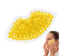 Lippen-Eisbeutel - Wiederverwendbare Gel-Kühlperlen | Warme Und Kalte Kompresse | 10x5,2cm Pvc Eisbeutel Für Gesicht, Mund Und Hals, Sanfte Schwellungslinderung Durch Flexible Gelgranulate