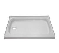 Lippert Components - Plato de ducha rectangular, 61 x 81 cm, color blanco