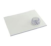 Lippert - Panel deslizante de puerta de repuesto con abridor de perilla a presión para caravanas