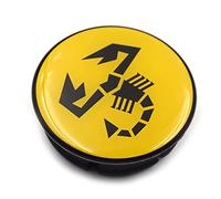 LIPPSY Tapacubos 4 PCS 55mm para Abarth Tapacubos de Centro de Rueda de Coche Cubierta de Llantas de Estilo Automático Insignia Emblema Pegatina Tapas de Cubo de Rueda