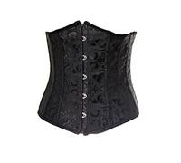 Lips and cherry - Lingerie: corset underbust - para reducir cintura y torso- negro