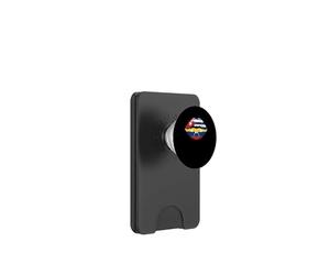 Lips Half Cuban Venezuelan Roots Cuba Venezuela PopSockets PopWallet para MagSafe