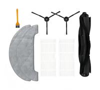Lipski Compatible con IMILAB V1 Robot Aspirador Repuestos Accesorios Cepillo Principal Cepillo Lateral Filtro HEPA Mopa Almohadilla Bolsa for Polvo(Set 2)