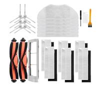 Lipski Compatible con Xiaomi Mijia G1 MJSTG1 Mi Robot Vacuum Mop Essential Aspiradora Cubierta De Cepillo Lateral/Principal Filtro Hepa Piezas De Paño De Fregona (Color : Set-9)