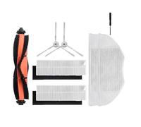 Lipski Compatible con Xiaomi Mijia G1 MJSTG1 Mi Robot Vacuum Mop Essential Aspiradora Cubierta De Cepillo Lateral/Principal Filtro Hepa Piezas De Paño De Fregona (Color : As Shown b)
